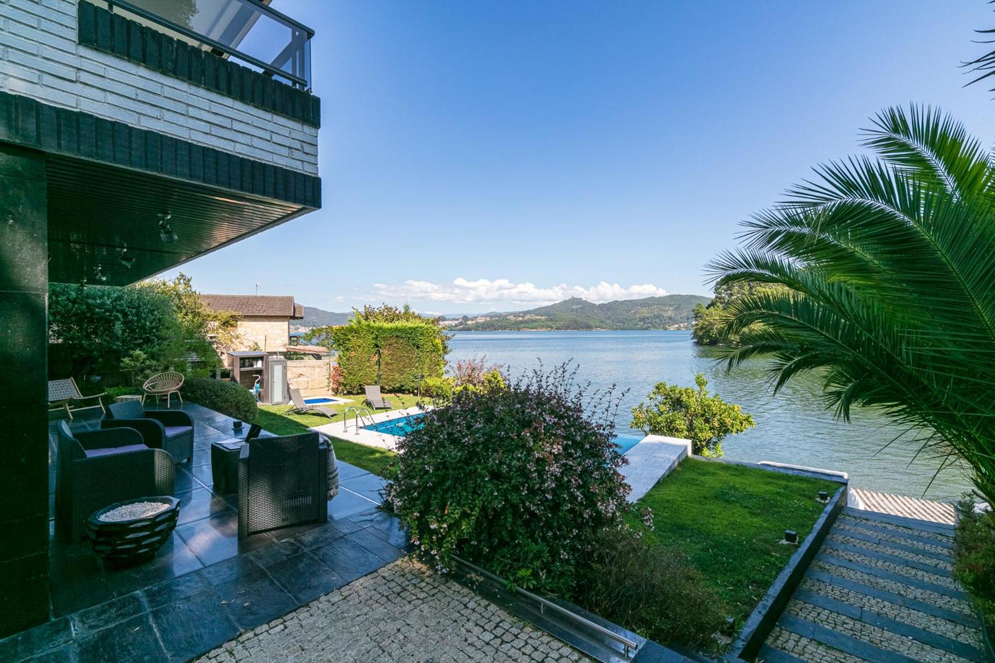 Espectacular Casa Vilaboa Pontevedra Extérieur photo